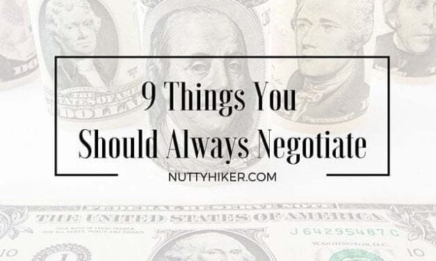 9 Things You Should Always Negotiate