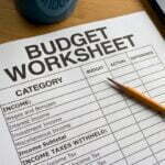 Free Budget Worksheet
