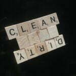 Clean/Dirty Magnet for Dishwasher – Scrabble Tiles